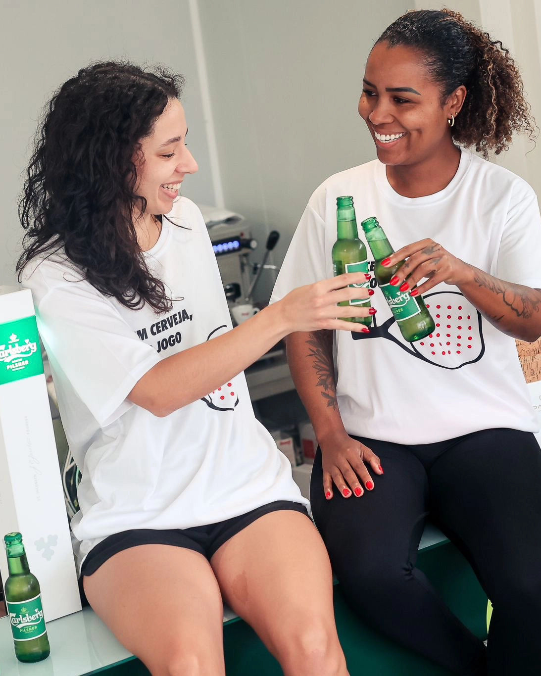 T-shirt "Sem cerveja não jogo"