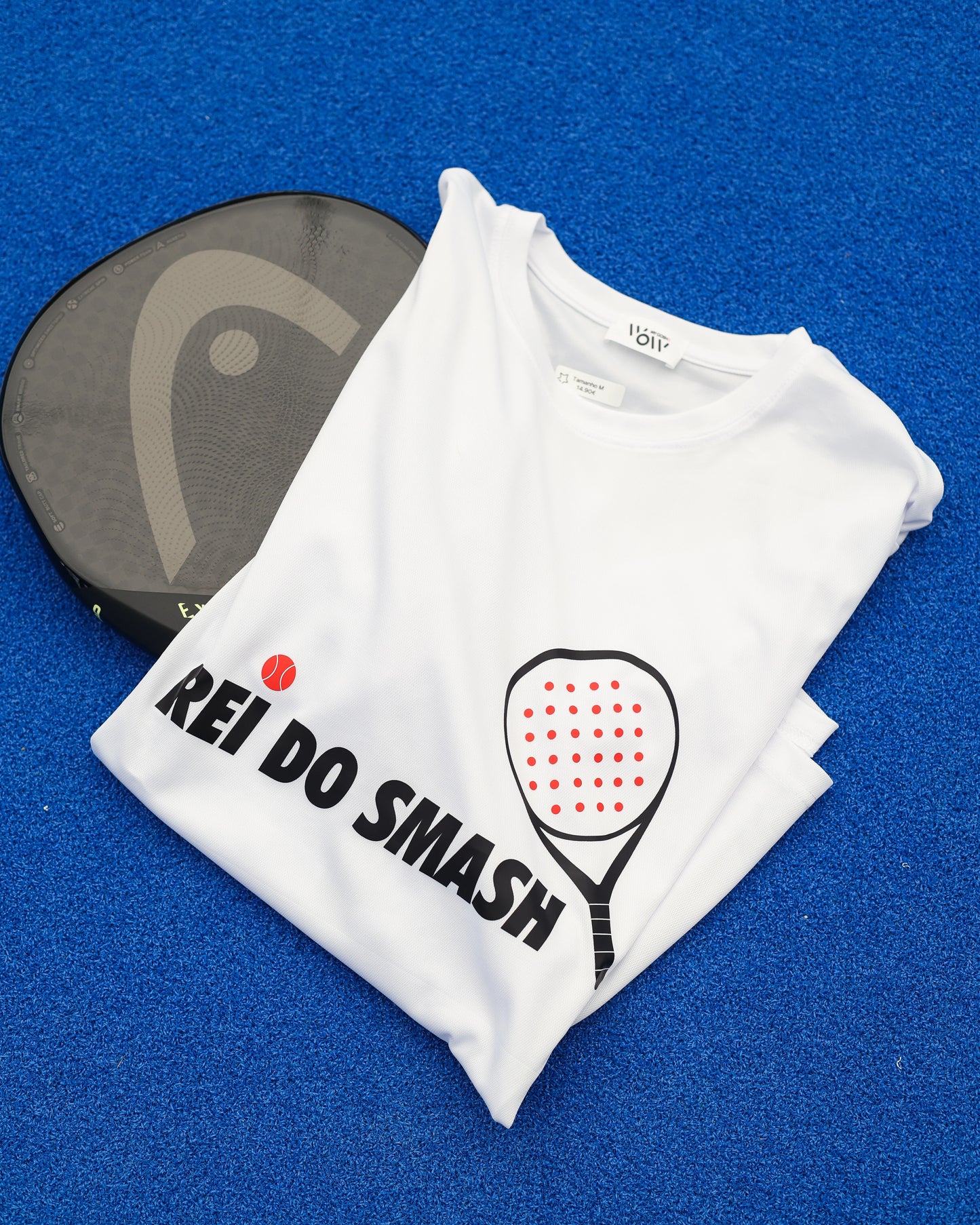 T-shirt "Rei do Smash"
